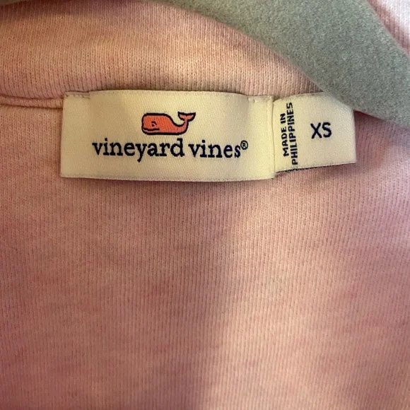 Size X-Small, Vineyard Vines Classic Shep Sweatshirt - Light Pink - Picture 3 of 4